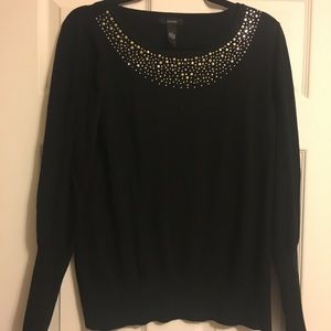 Alfani black sweater EUC